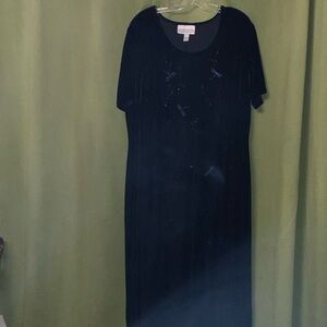 Michel Antoni Elegant Velvet Dress